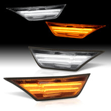 Load image into Gallery viewer, Honda Civic 2016-2021 2in1 Turn Signal/Running Lights LED Side Marker Smoke Len