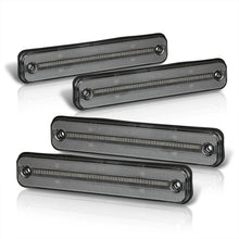 Load image into Gallery viewer, Hummer H2 2003-2009 4 Piece Front Amber & Rear Red LED Side Marker Lights Clear Len