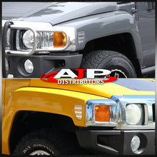 Load image into Gallery viewer, Hummer H3 2006-2010 / H3T 2009-2010 Front Amber LED Side Marker Lights Clear Len