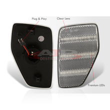 Load image into Gallery viewer, Hummer H3 2006-2010 / H3T 2009-2010 Front Amber LED Side Marker Lights Clear Len