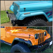 Load image into Gallery viewer, Jeep Wrangler YJ 1987-1995 Front Amber LED Side Marker Lights Clear Len