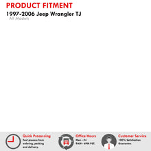 Load image into Gallery viewer, Jeep Wrangler TJ 1997-2006 Front Amber LED Side Marker Lights Smoke Len