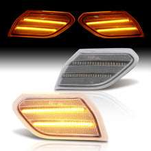 Load image into Gallery viewer, Jeep Wrangler 2018-2022 / Gladiator 2020-2022 Front Amber LED Side Marker Clear Len