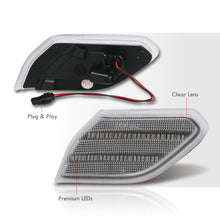 Load image into Gallery viewer, Jeep Wrangler 2018-2022 / Gladiator 2020-2022 Front Amber LED Side Marker Clear Len