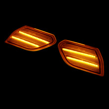 Load image into Gallery viewer, Jeep Wrangler 2018-2022 / Gladiator 2020-2022 Front Amber LED Side Marker Smoke Len