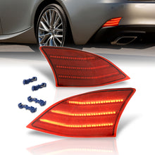 Load image into Gallery viewer, Lexus IS200t IS250 IS300 IS350 2014-2020 Rear Red LED Reflector Lights Red Len