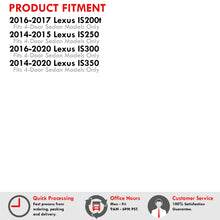 Load image into Gallery viewer, Lexus IS200t IS250 IS300 IS350 2014-2020 Rear Red LED Reflector Lights Smoke Len