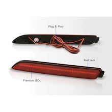 Load image into Gallery viewer, Lexus GX470 2003-2007 / IS F 2008-2014 / NX200t NX300 NX300h 2015-2021 / RC300t RC300 RC350 RC F 2015-2022 / RX300 1999-2003 / Toyota Avalon 2013-2018 / RAV4 2019-2021 / Sienna 2011-2020 Rear Red LED Reflector Lights Red Len