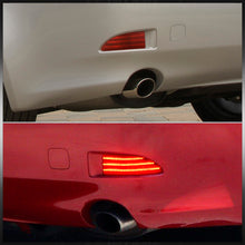 Load image into Gallery viewer, Lexus IS250 IS350 2006-2013 Rear Red LED Reflector Lights Red Len