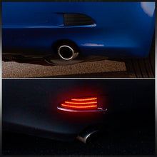 Load image into Gallery viewer, Lexus IS250 IS350 2006-2013 Rear Red LED Reflector Lights Smoke Len
