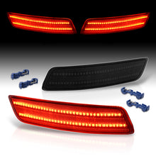 Load image into Gallery viewer, Lexus GS200t GS350 GS450h GSF 2013-2020 / ES300h ES350 2013-2018 Rear Red LED Reflector Lights Smoke Len