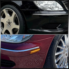 Load image into Gallery viewer, Mercedes Benz S-Class W220 2000-2006 Front Amber LED Side Marker Lights Smoke Len