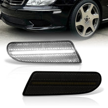Load image into Gallery viewer, Mercedes Benz S-Class W220 2000-2006 Front White LED Side Marker Lights Smoke Len