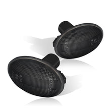 Load image into Gallery viewer, Mini Cooper Clubman R55 R56 R57 2006-2014 / Coupe R58 Roadster R59 2011-2014 Front Amber LED Side Marker Lights Smoke Len