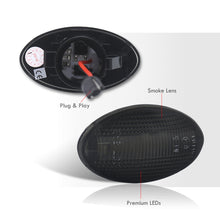 Load image into Gallery viewer, Mini Cooper Hatchback R50 R53 2002-2006 / Cooper Convertible R52 2004-2008 Front Amber LED Side Marker Lights Smoke Len