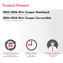 Load image into Gallery viewer, Mini Cooper Hatchback R50 R53 2002-2006 / Cooper Convertible R52 2004-2008 Front Amber LED Side Marker Lights Smoke Len