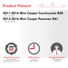 Load image into Gallery viewer, Mini Countryman R60 2011-2016 / Paceman R61 2013-2016 Front Amber Sequential LED Side Marker Lights Smoke Len