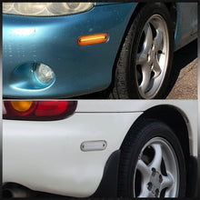 Load image into Gallery viewer, Mazda Miata MX-5 1990-2005 4 Piece Front Amber & Rear Red LED Side Marker Lights Clear Len