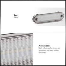 Load image into Gallery viewer, Mazda Miata MX-5 1990-2005 4 Piece Front Amber & Rear Red LED Side Marker Lights Clear Len