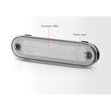 Load image into Gallery viewer, Mazda Miata MX-5 1990-2005 4 Piece Front Amber & Rear Red LED Side Marker Lights Clear Len