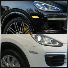 Load image into Gallery viewer, Porsche Cayenne 2015-2019 Front Amber LED Side Marker Lights Clear Len