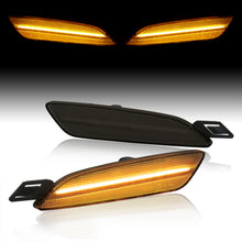 Load image into Gallery viewer, Porsche Cayenne 2015-2019 Front Amber LED Side Marker Lights Smoke Len