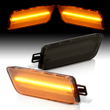 Load image into Gallery viewer, Porsche Macan 2015-2022 Front Amber LED Side Marker Lights Smoke Len