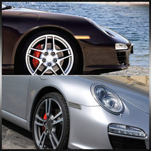 Load image into Gallery viewer, Porsche Carrera 997 2005-2012 / Boxster 987 2005-2012 / Cayman 987 2005-2012 Front Amber LED Side Marker Lights Clear Len