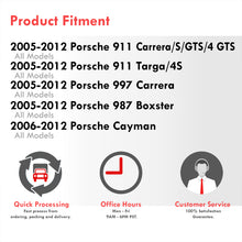 Load image into Gallery viewer, Porsche Carrera 997 2005-2012 / Boxster 987 2005-2012 / Cayman 987 2005-2012 Front Amber LED Side Marker Lights Clear Len