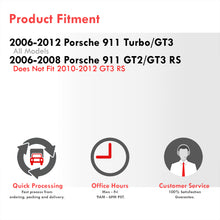 Load image into Gallery viewer, Porsche Carrera 997 2005-2012 / Boxster 987 2005-2012 / Cayman 987 2005-2012 Front Amber LED Side Marker Lights Clear Len