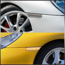 Load image into Gallery viewer, Porsche 911 Carrera 996 1997-2005 / Boxster 986 1997-2004 Front Amber LED Side Marker Lights Clear Len
