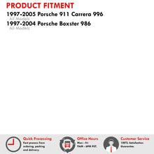 Load image into Gallery viewer, Porsche 911 Carrera 996 1997-2005 / Boxster 986 1997-2004 Front Amber LED Side Marker Lights Smoke Len