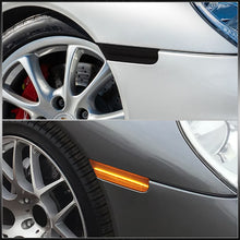 Load image into Gallery viewer, Porsche 911 Carrera 996 1997-2005 / Boxster 986 1997-2004 Front Amber LED Side Marker Lights Smoke Len
