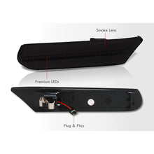 Load image into Gallery viewer, Porsche 911 Carrera 996 1997-2005 / Boxster 986 1997-2004 Front Amber LED Side Marker Lights Smoke Len