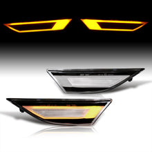 Load image into Gallery viewer, Porsche Carrera 991 2012-2019 / Boxster 981 718 2013-2021 / Cayman 982 2014-2022 Front Amber LED Side Marker Lights Clear Len