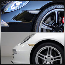 Load image into Gallery viewer, Porsche Carrera 991 2012-2019 / Boxster 981 718 2013-2021 / Cayman 982 2014-2022 Front Amber LED Side Marker Lights Clear Len