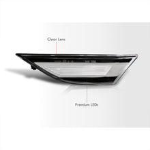 Load image into Gallery viewer, Porsche Carrera 991 2012-2019 / Boxster 981 718 2013-2021 / Cayman 982 2014-2022 Front Amber LED Side Marker Lights Clear Len