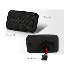 Load image into Gallery viewer, Porsche 911 Carrera 964 968 993 1988-1997 / Volkswagen Golf Jetta MK2 1984-1992 Front Amber LED Side Marker Lights Smoke Len