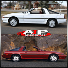 Load image into Gallery viewer, Toyota Supra A70 MK3 1986-1992 4 Piece Front Amber & Rear Red LED Side Marker Lights Smoke Len