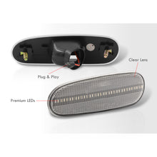 Load image into Gallery viewer, Toyota Celica 2000-2005 / MR2 Spyder 2000-2005 / Supra 1993-1998 Front Amber LED Side Marker Lights Clear Len