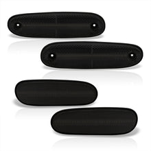 Load image into Gallery viewer, Toyota Supra MK4 1993-1998 4 Piece Front Amber & Rear Red LED Side Marker Lights Smoke Len