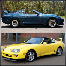 Load image into Gallery viewer, Toyota Supra MK4 1993-1998 4 Piece Front Amber & Rear Red LED Side Marker Lights Smoke Len