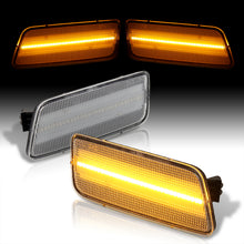 Load image into Gallery viewer, Volkswagen (USA Car Only) GTI 2.0T 2010-2014 Front Amber LED Side Marker Lights Clear Len