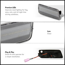 Load image into Gallery viewer, Volkswagen (USA Car Only) GTI 2.0T 2010-2014 Front Amber LED Side Marker Lights Clear Len