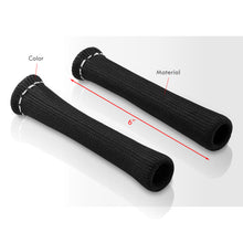 Load image into Gallery viewer, Universal 2pc Spark Plug Wire Insulator Shield Boot Black