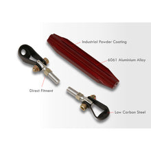 Load image into Gallery viewer, Honda Civic 2006-2011 Rear Lower Strut Bar Red