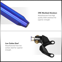 Load image into Gallery viewer, Acura Integra 1994-2001 / Honda Civic 1988-2000 / CRX 1988-1991 / Del Sol 1993-1997 Rear Upper Strut Bar Blue