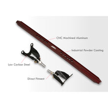 Load image into Gallery viewer, Acura Integra 1994-2001 / Honda Civic 1988-2000 / CRX 1988-1991 / Del Sol 1993-1997 Rear Upper Strut Bar Red