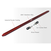 Load image into Gallery viewer, Nissan Maxima 2004-2008 Rear Lower Strut Bar Red