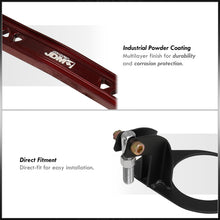 Load image into Gallery viewer, Nissan 300ZX Z32 1990-1996 Front Upper Strut Bar Red